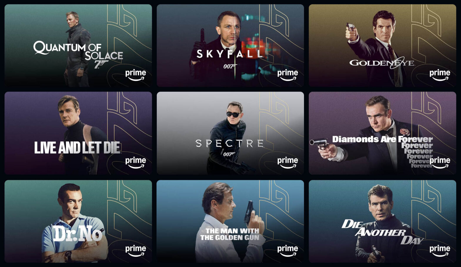 James Bond on Prime Video